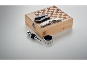 SET VINO Y AJEDREZ